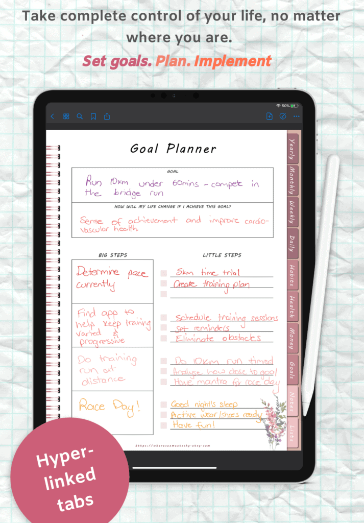 Digital Planner for iPad GoodNotes